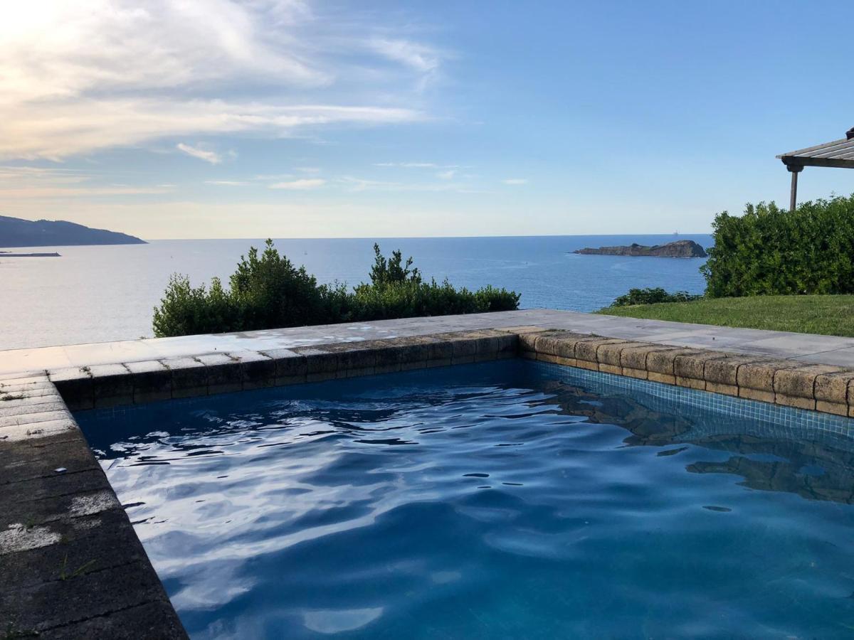 Adosado En La Costa Con Excelentes Vistas Al Estuario De Urdaibai Villa Mundaka Exterior photo